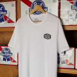 Pabst Blue Ribbon Crushed Can Tee - White