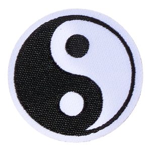 Yin Yang Patch - Yin Yang Black/White