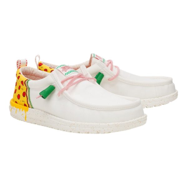 TMNT Pizza Wally Funk  - Pizza White/Red