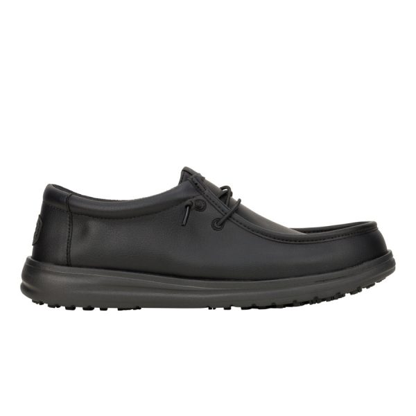 Wally Work CE Classic Slip Resistant Wide - Black
