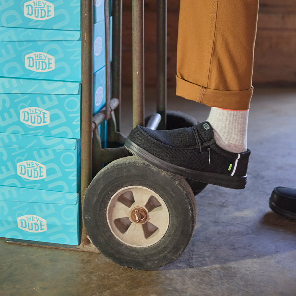 Wally Work Comp Toe - Black/Black