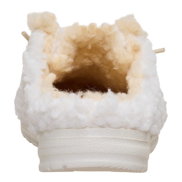 Wendy Slipper - Egret/Wood Ash