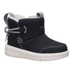 Camden Bow Boot Toddler Cozy - Black