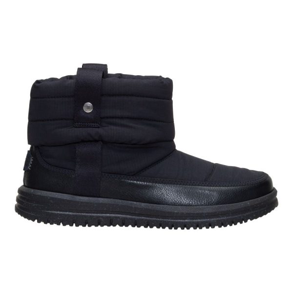 Camden Cuff Nylon Quilt - Black/Black