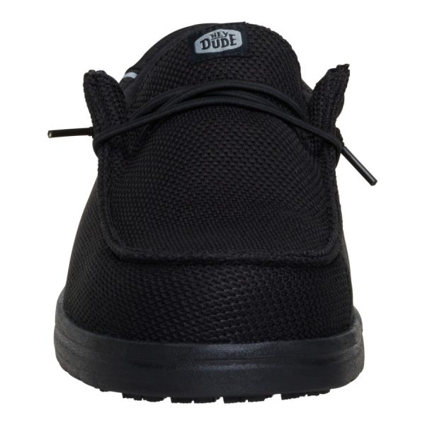 Wally Work Comp Toe Wide - Black/Black